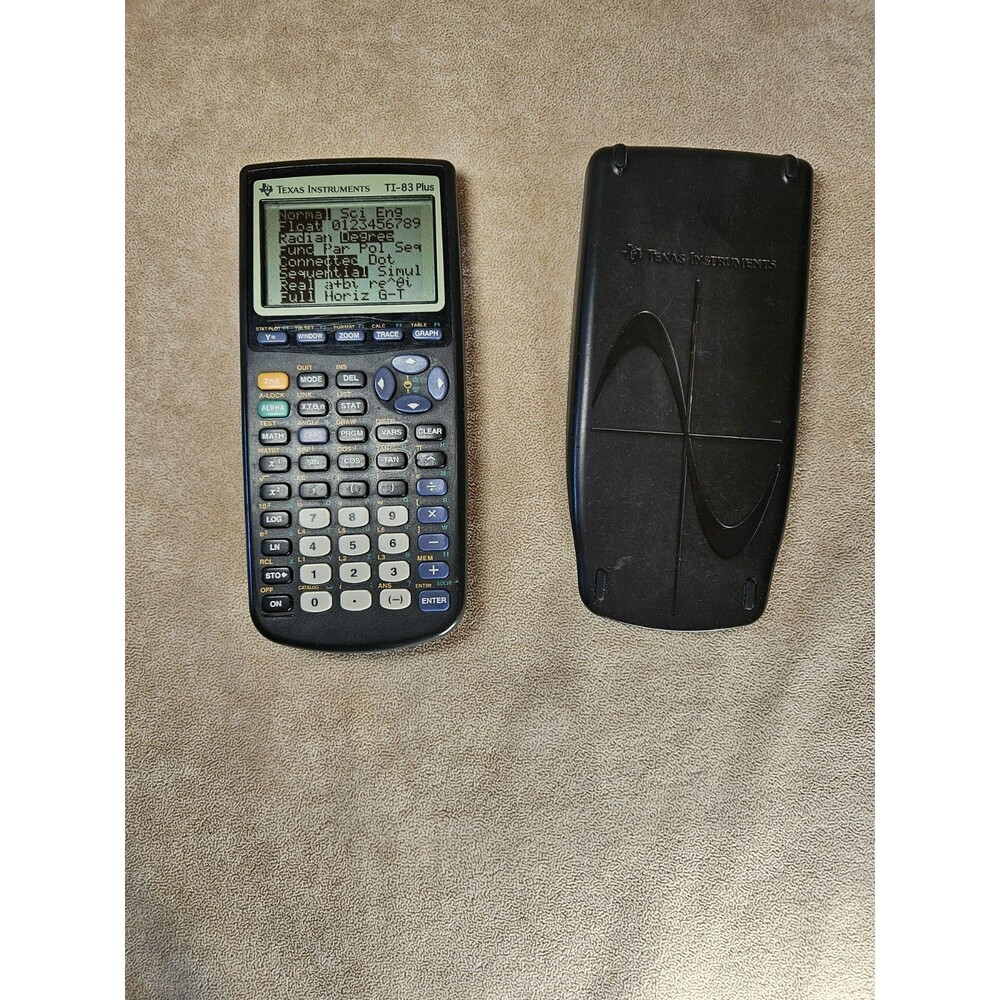 Texas Instrument TI 83 Plus Graphing Calculator Tested Working- SEE DESCRIPTION
